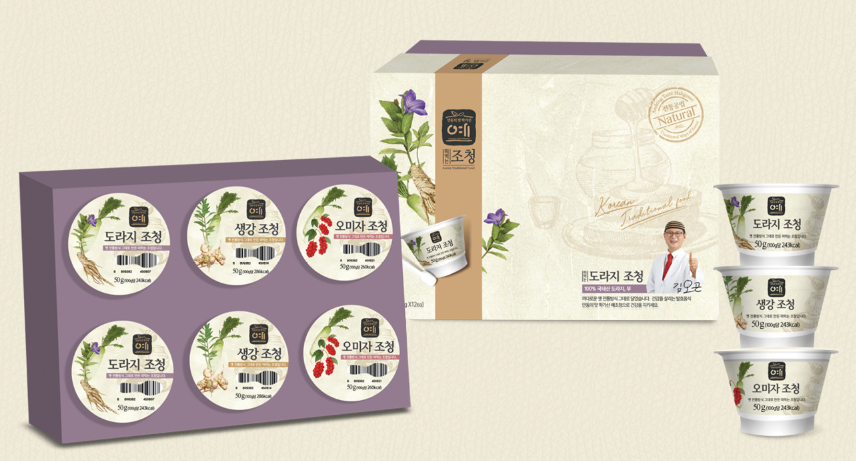 안동학가산 예조청 떠먹는 혼합조청 600g(50gx12ea)